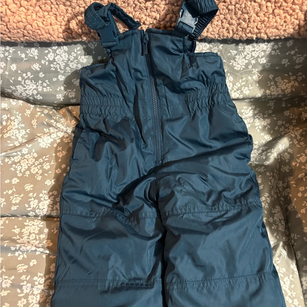 Kids Blue Snow Bib